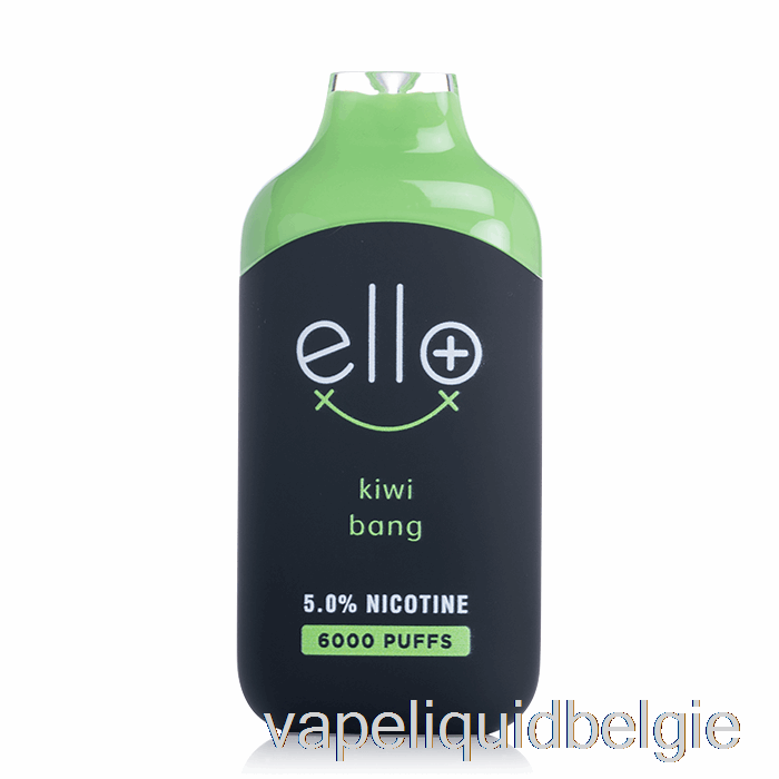 Vape België BLVk Ello Plus 6000 Wegwerp Kiwi Bang Ijs